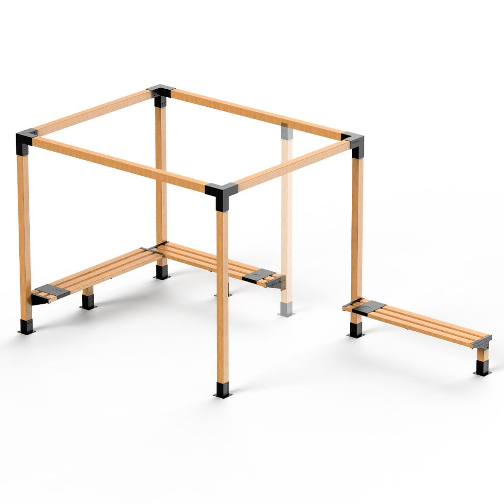 Bench Seat Kit | DIY Outdoor Bench by PatioPro